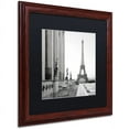 thumbnail image 2 of Trademark Fine Art "Tour Eiffel 5" Canvas Art by Alan Blaustein, Black Matte, Wood Frame, 2 of 4