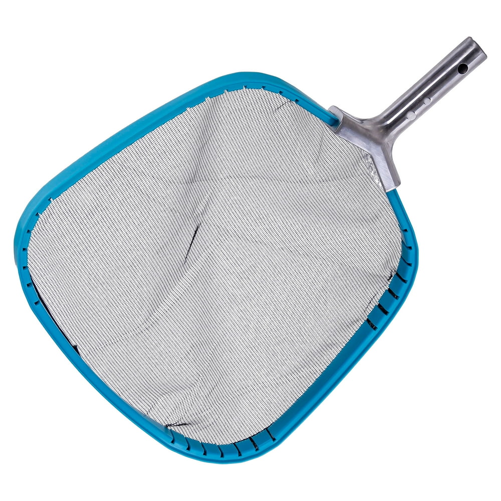 Pro Heavy Duty 14" Swimming Pool Aluminum Leaf Skimmer Net, Reinforced
