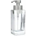 thumbnail image 3 of Rail19 Modern Square Glass Foaming Soap Dispenser, 12oz (Stainless), 3 of 5