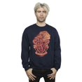 thumbnail image 2 of Harry Potter Mens Gryffindor Sketch Crest Sweatshirt, 2 of 3