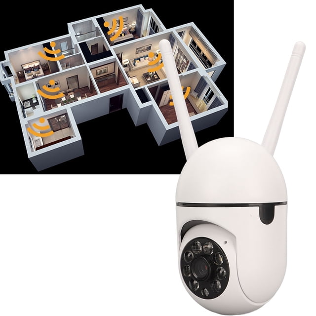 Cámarae Inteligente, Seguimiento Inteligente de 100 A 240V Cámara de Seguridad 1080p HD para Oficina