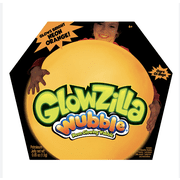 Extra Large GloZilla Wubble -Neon Glowing Wubble (One Orange or Green Wubble Chosen RANDOMLY )