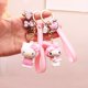 thumbnail image 3 of LLavero de dibujos animados Kawaii Sanrioed Kuromi Mymelody kitty Cinnamorol, llavero para coche, colgante para bolsa de teléfono móvil, joyería colgante, 3 of 5