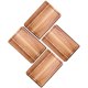 thumbnail image 1 of 4Pzs Tabla De Quesos, Tabla Para Charcuteria, Tabla De Quesos Y Charcuteria, Tabla Para Picar, 30x20cm, Ideales Para Carne Asada, Quesos, Botanas, Hamburguesas, Bbq, Fiestas, Reuniones Y Regalo, 1 of 7