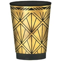 Hollywood 'Glitz and Glam' 10oz Plastic Tumblers (20ct)