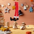thumbnail image 4 of CTIRCHIU Elf Legs Christmas Tree Decorations Red Pulled Fabric Whimsical Touch For Family 1Pcs, 4 of 8
