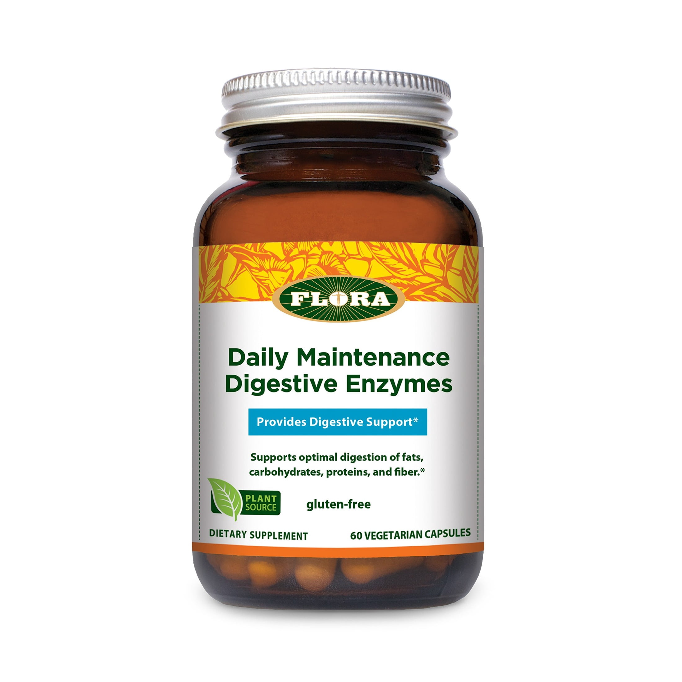 Flora Urgent Support Digestive Enzymes - Digestion Support