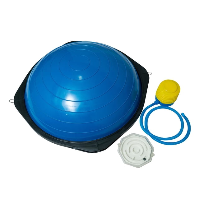 Pelota Equilibrio de 60 cm Bosu Ball Yoga Crossfit azul unitalla Fuxion Sports FS-BOSU-01