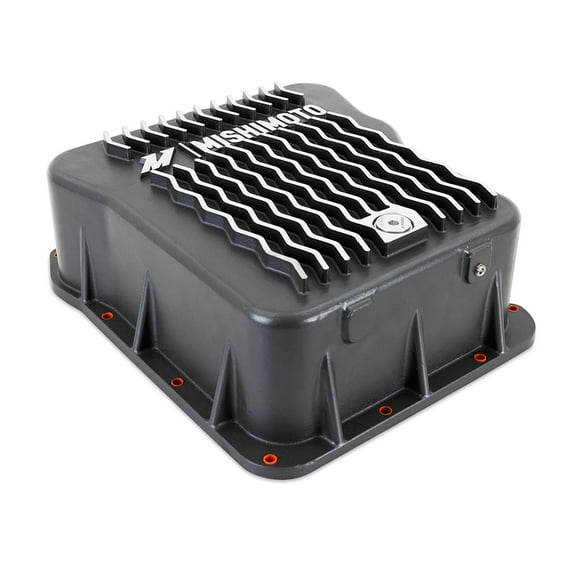 Mishimoto Aluminum Transmission Pan, Compatible with Chevy/GMC 6.6L Duramax 2001-2019