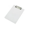 Saunders Acrylic Clipboard 1/2" Capacity Holds 8-1/2w x 12h Clear 21565