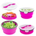 thumbnail image 1 of 64 oz Collapsible Salad Bowl, 1 of 1