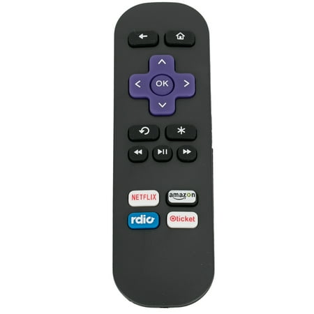 New IR Replaced Remote Control fit for Roku Streaming Player 1 2 3 with Ticket Netflix Amazon