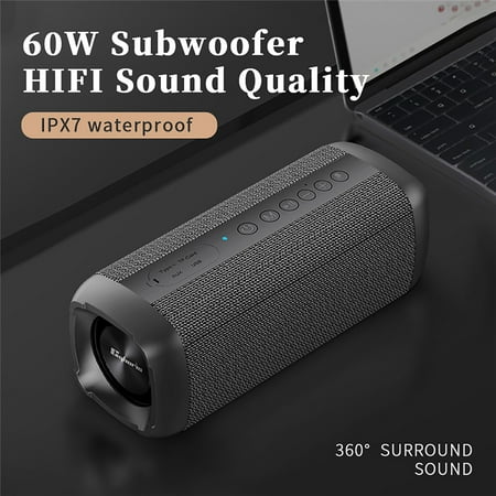 WANYNG Cyboris New 60w High Power- Waterproof- Wireless Bluetooth Subwoofer Tws- Stereo Speaker