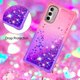 thumbnail image 4 of Funda para Motorola MOTO G Stylus 2022 5G Transparente con Brillos Carcasa Protectora Antigolpes con Glitter Brillante, 4 of 5