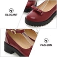 thumbnail image 4 of 1 par de zapatos sencillos de primavera y verano con lazo elegantes para mujer., 4 of 6