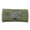 thumbnail image 2 of Green Soft Sports Thin Head Bands Polyester Large Knotted Soft Headband for Washing Face, Makeup, Workout, Spa, Running, Fashion One size, 2 of 2