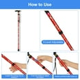 thumbnail image 6 of SupreGear Folding Cane, 5-Level Lightweight Collapsible Adjustable Height Walking Stick for Seniors and Adults, 6 of 7