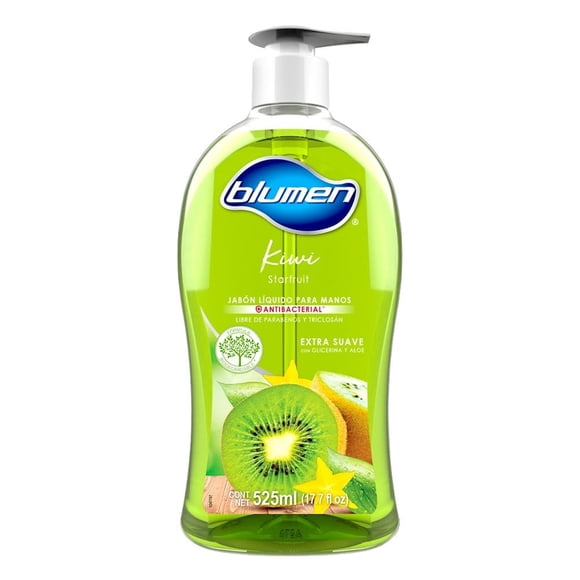 Jabón líquido para manos Blumen kiwi starfruit 525 ml