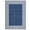 Blue, variant on FairOnly Blue 10'x13'Framed Non Slip Area Rug Modern Minimalist Machine Washable Floor Rug for Living Room Dining Room Bathroom
