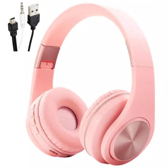 Auriculares de Diadema PinkyBass Rosa Jack 3.5mm Cable 2.m 36dB 20Hz a 20000Hz Hot-Shot MXKYB-001