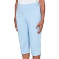 thumbnail image 4 of Alfred Dunner Womens Petite Pastel Millenium Allure Clamdigger Pant, 4 of 4
