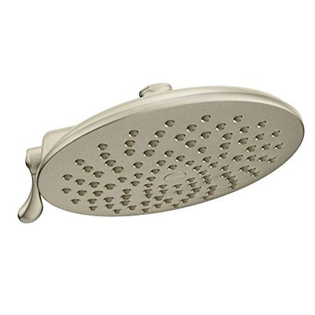 Moen S6320bn Velocity Two Function 8 Inch Diameter Rainshower Showerhead Brushed Nickel Moen S6320bn Velocity Two Function 8 Inch Diameter Rainshower Showerhead Brushed Nickel