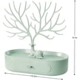 thumbnail image 2 of Jewelry Display Stand Countertop Storage Box Jewelry Storage Tray Multifunctional Creative Tree Stand Bracelet Necklace Earrings Hanging Tray (Green), 2 of 4