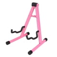 thumbnail image 2 of Soporte de guitarra profesional CUTICAT soporte de bajo plegable universal rosa, 2 of 8