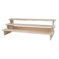 thumbnail image 2 of Tachiuwa Wood Display Riser Stand Decor Jewelry Rack for Figurines Sculptures Bedroom 3 layer, 2 of 9