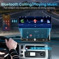 thumbnail image 4 of Woudy Single Din Car Stereo with Wireless Apple Carplay Android Auto, 6.9" Touch Screen Car Stereo with Bluetooth Mirror Link, GPS Navigation FM, 4 of 7