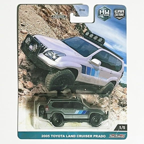 HW Premium HW Off Road #1 2005 Toyota Land Cruiser Prado Car Culture FPY86