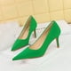 thumbnail image 5 of Zapatos de mujer de estilo minimalista, de moda, finos, con tacones altos, de boca poco profunda y punta puntiaguda, nuevos para primavera y otoño, 5 of 5