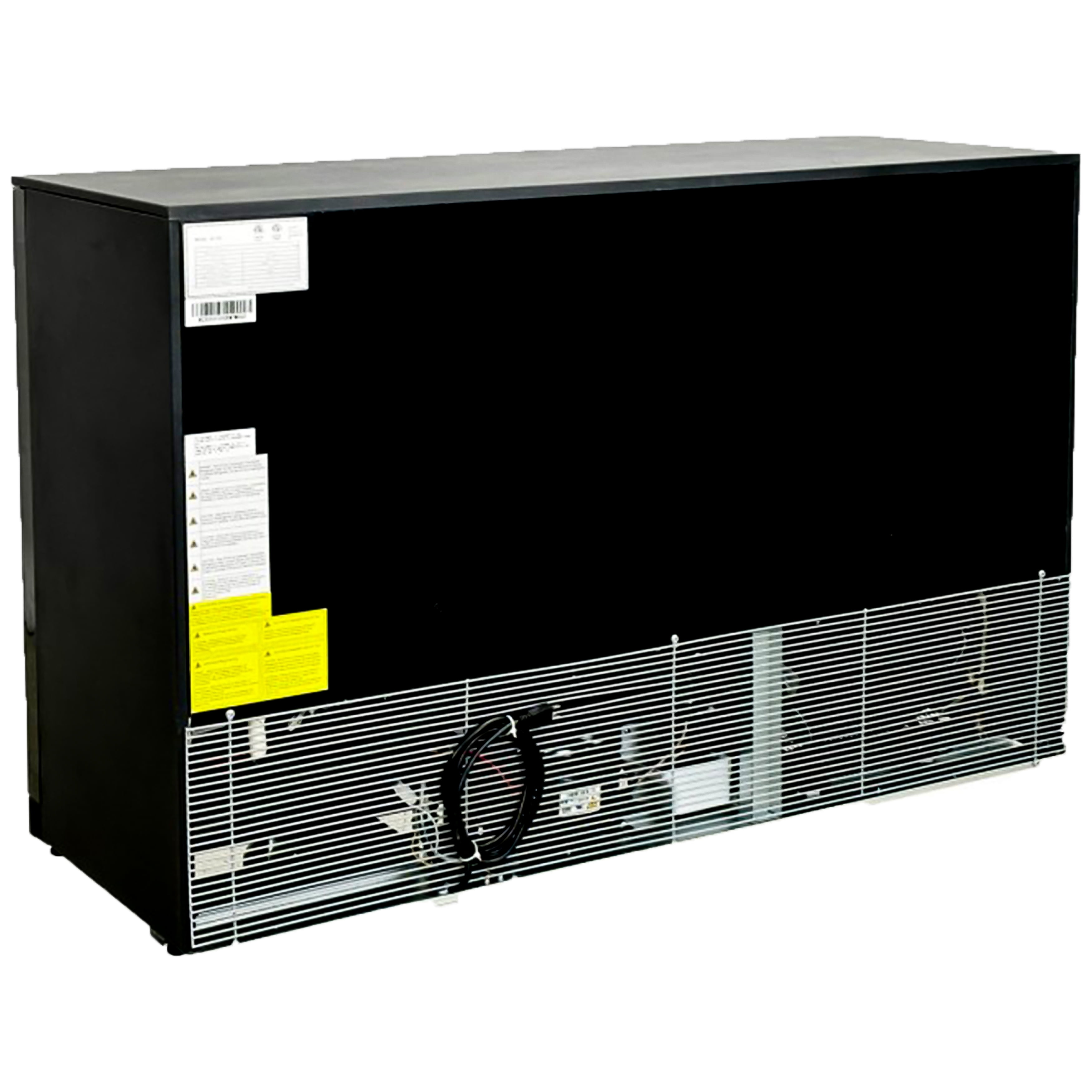 NSF 53 in. Commercial Merchandiser Beverage Back Bar Cooler Slide Door 11 Cu.Ft. Beer Cooler, ETL