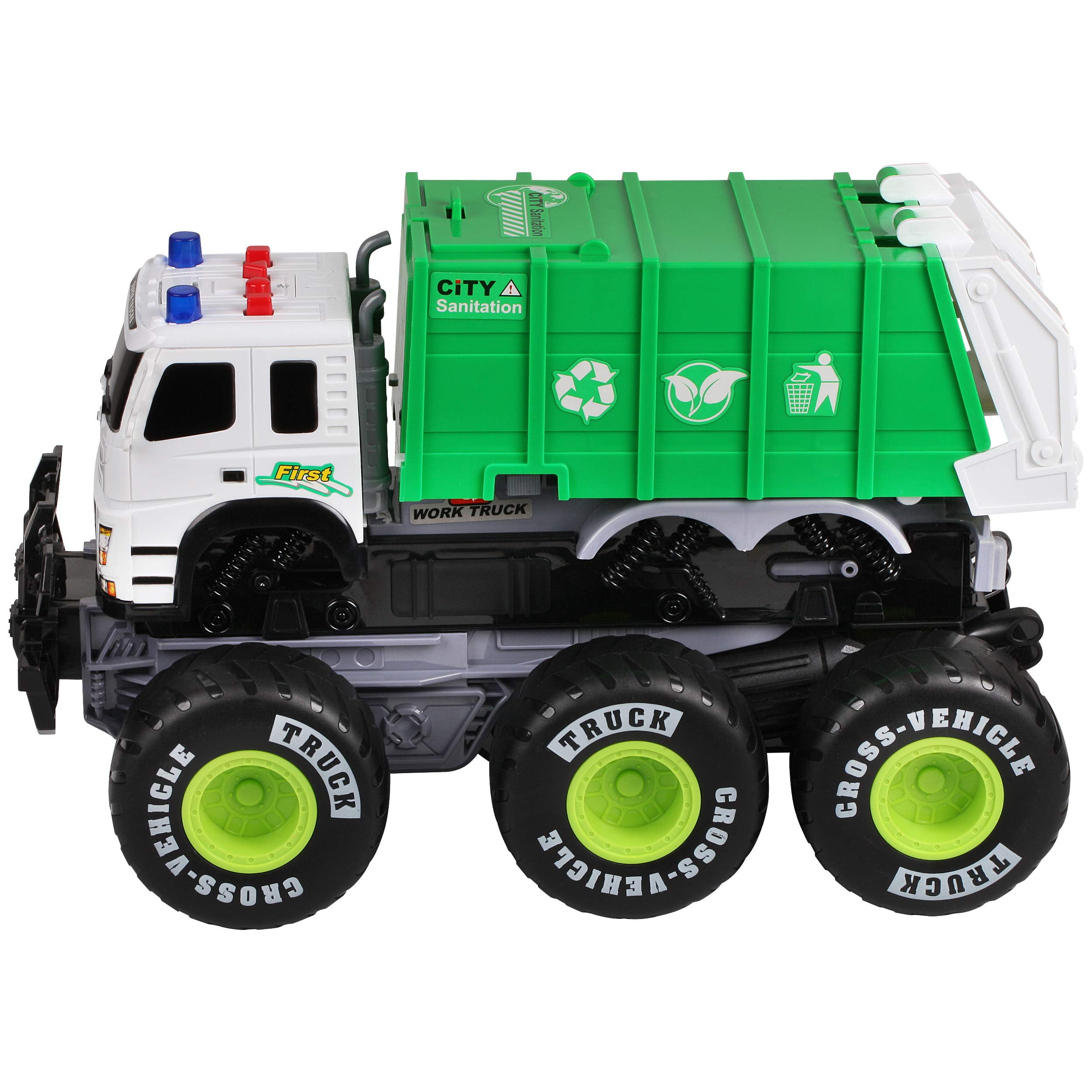 Monster garbage truck toy hot sale