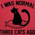 thumbnail image 3 of CafePress - I Was Normal Three Cats Ago Dark T Shirt - Men's Classic Graphic Cotton T-Shirt, 3 of 4