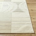 thumbnail image 2 of BoutiqueRugs Zaila Contemporary Area Rug - Pearl, Light Silver, Warm Gray - 5' x 7'6", 2 of 6