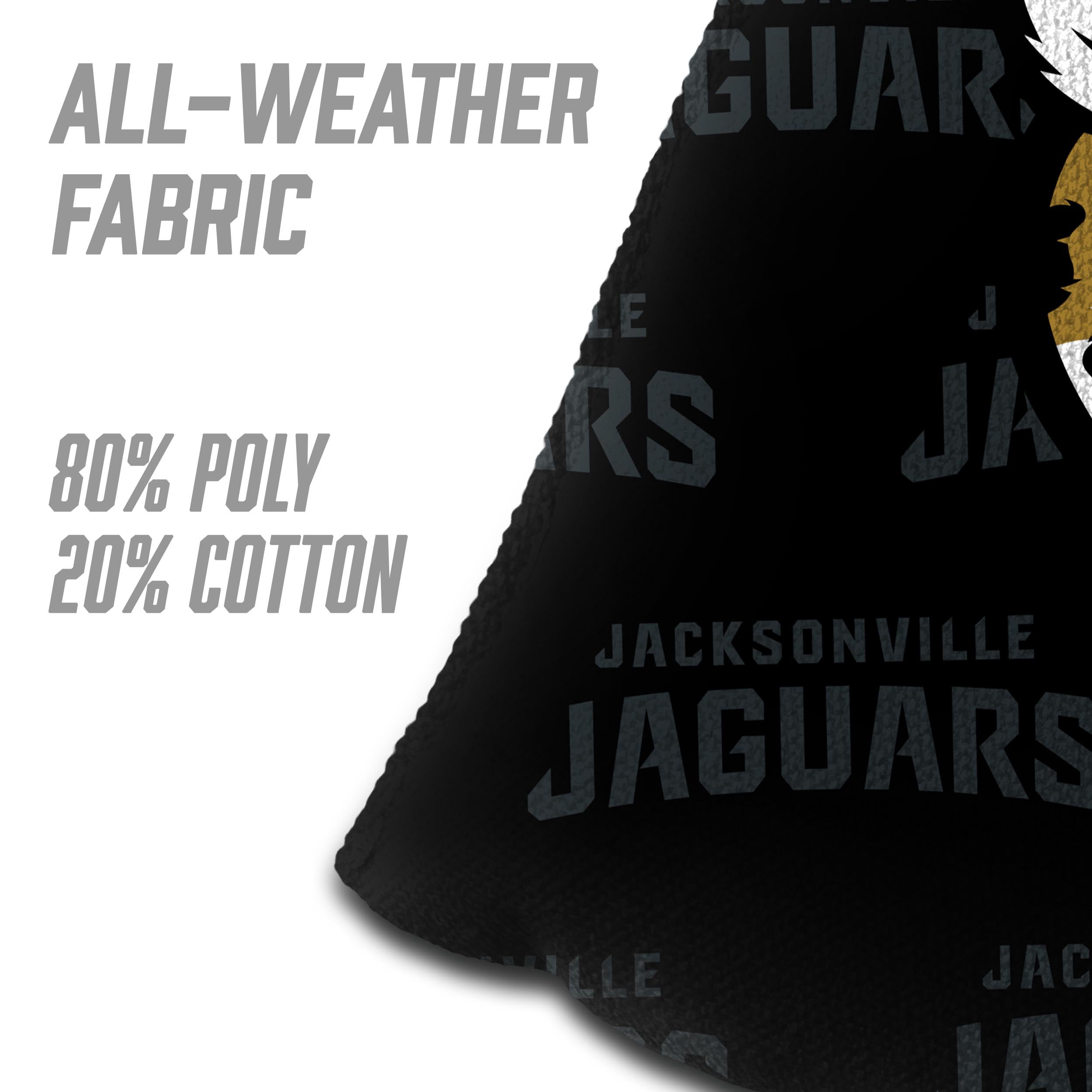 NFL Jacksonville Jaguars Cornhole Bags - 4PK - Black