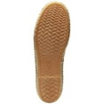 thumbnail image 4 of COLE HAAN Womens Beige Knit 1 Platform Padded Logo Cloudfeel Round Toe Wedge Slip On Espadrille Shoes 11 B, 4 of 4