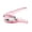 Red, variant on Compact Manual Stapler Gun, Effortless Handheld Stapling Machine 24/6 26/6, Transparent ABS Ergonomic Office Home Mini Stapler 130mm