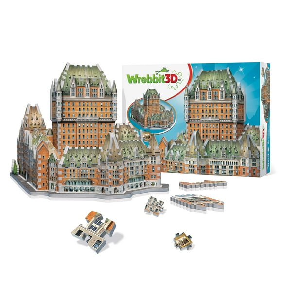 Wrebbit3D le Château Frontenac Puzzle 3D pour Adolescents et Adultes / 865 Pcs de Casse-Tête Réelles / Pas Juste un Modèle Ordinaire pour Adultes pour Homme et Femme