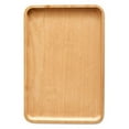 thumbnail image 1 of AMERTEER AOVUWU Wooden Serving Platter Party Rectangular Food Tray Fruit Vegetable Tray, 1 of 2