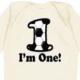 thumbnail image 4 of Inktastic First Birthday Soccer 1 Year Old Boy Boys or Girls Long Sleeve Baby Bodysuit, 4 of 5