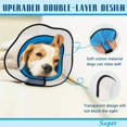 thumbnail image 3 of Adjustable Soft Dog Cone for Comfortable Pet Recovery After Surgery. Elizabethan Collar for Dogs to Stop Licking. Ideal for Large, Medium and Small Dogs., 3 of 4