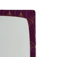 thumbnail image 3 of Art Deco Fitted Sheet, Simple Lines Lattice Art Nouveau Style Vintage Grid Abstract Motif, Decorative Soft Bedding All-round Elastic Pocket, Full Size, Purple and Sand Brown, by Ambesonne, 3 of 5