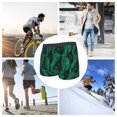 thumbnail image 4 of Kdxio Men's Boxer Briefs with Mint Bird Feathers Print - Comfortable and Breathable Underwear for Everyday Wear, 4 of 5