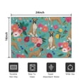 thumbnail image 5 of BoxerDog and Pioneer Flower Door Rugs,Washable Non Slip Door Mats Indoor,Decorative Door Mats,Entry Mat Indoor for Entrance,Bedroom,Kitchen,Bathroom,16"x24", 5 of 6