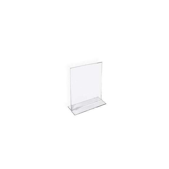 Azar Sign Holders 4" x 6" Clear Acrylic 10/Pack (152726)