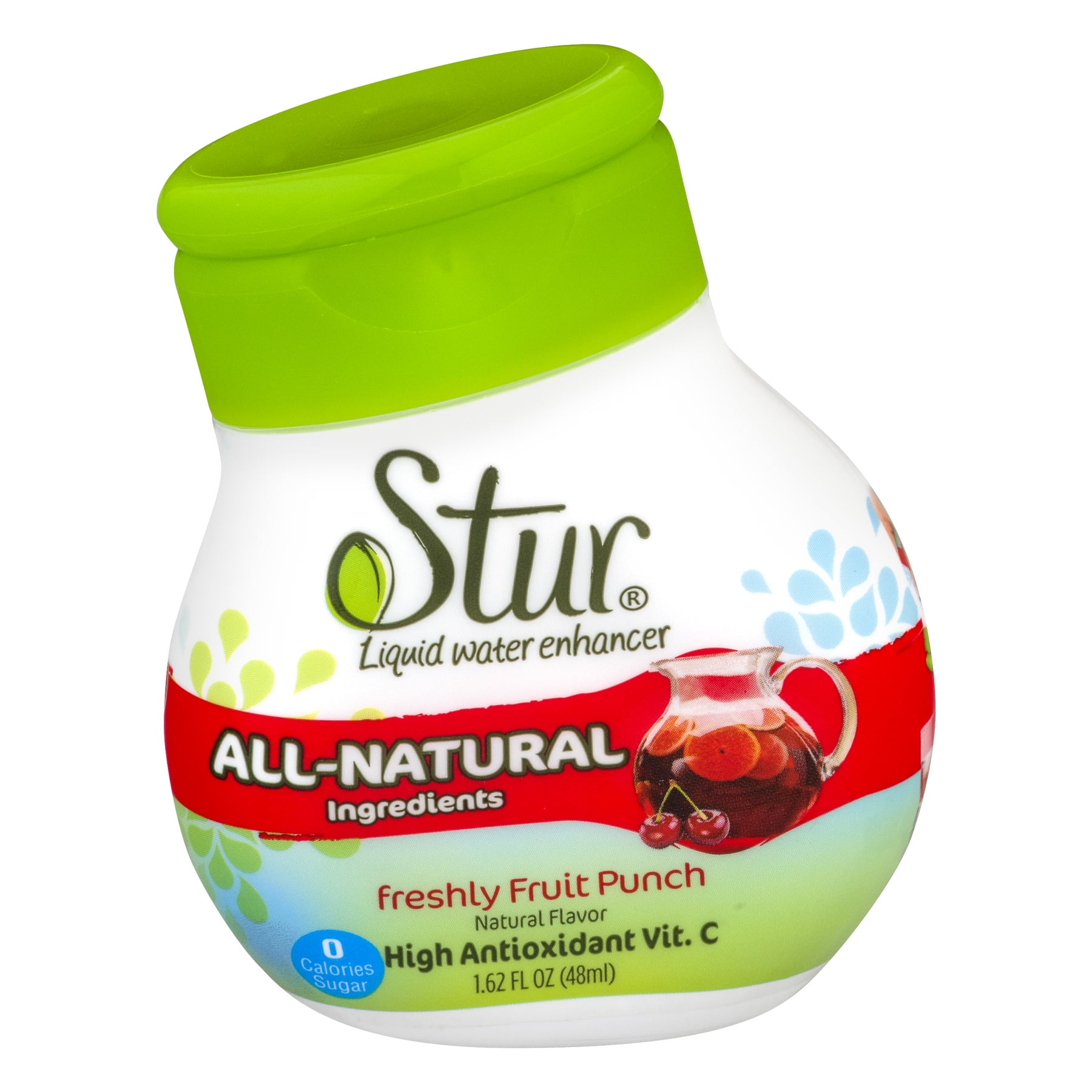 Stur Liquid Water Enhancer Freshly Fruit Punch, 1.62 FL OZ Walmart
