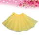 thumbnail image 3 of Vestido de falda de tutú con capas de tul para mujer para mostrar el disfraz (amarillo), 3 of 6