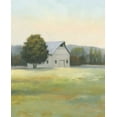 thumbnail image 2 of Wiens, James 15x18 Black Ornate Wood Framed with Double Matting Museum Art Print Titled - Morning Meadows II Crop, 2 of 4